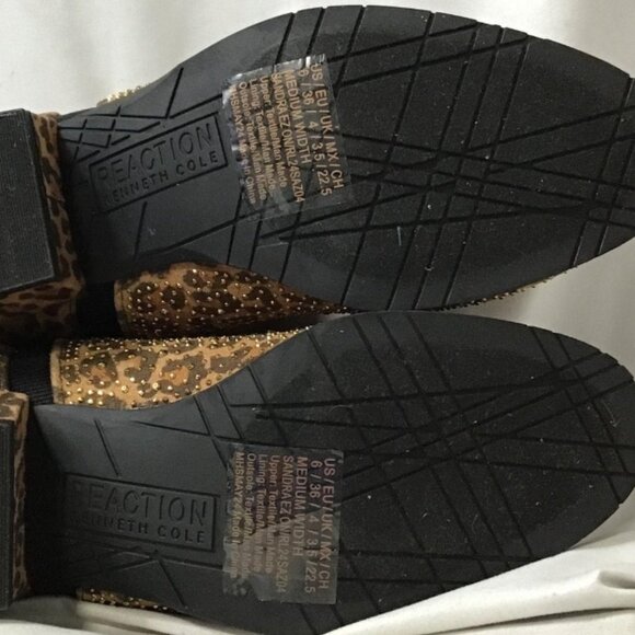 Kenneth Cole Leopard Print Boots - Picture 2 of 13